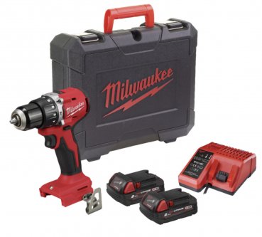 Milwaukee M18BLPDRC-202C Akku-Schlagbohrschrauber