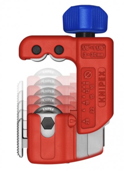 KNIPEX TubiX® Rohrabschneider 3–30 mm